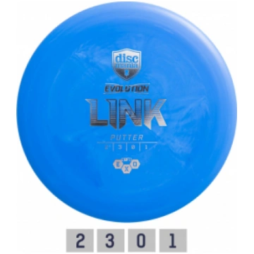 Dicgolf Putter Evolution Blue 2/3/0/1 DISCMANIA SO