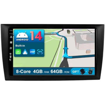 Android 14 IPS auto radio VW Golf 6 (2008-2016) - 