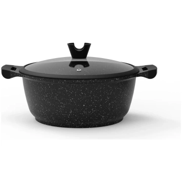 DOMOLETTI Katls Domoletti Black Marble, 28 cm, 6.1