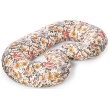 Spilvens-pakavs "C" PREMIUM Retro FLOWERS (2642) -