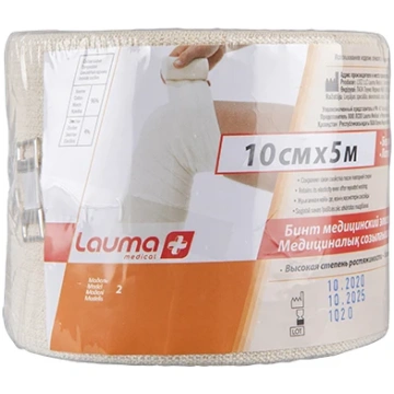 Lauma Medical elastīgā saite 10 cm x 5.0 m, 1 gb