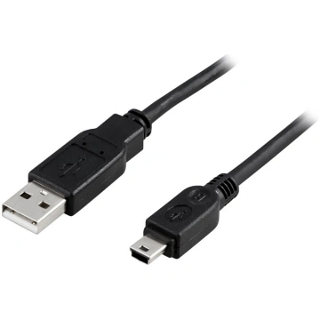 Kabelis Deltaco USB-26S USB 2.0-A/MINI-B,2m