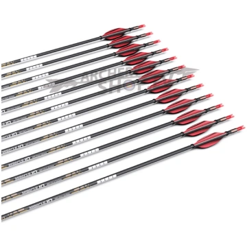 SANLIDA MIRACLE 10 TARGET RECURVE CARBON ARROWS