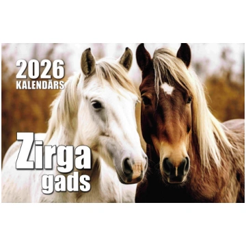 Kalendārs 2026 Zirga gads A4