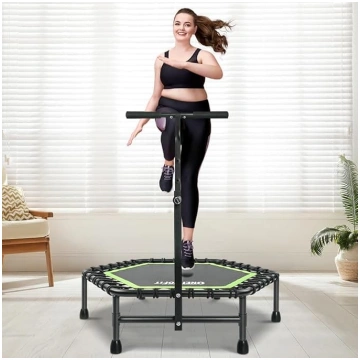ONETWOFIT 114 cm āra batuts, atlēcošais batuts pie