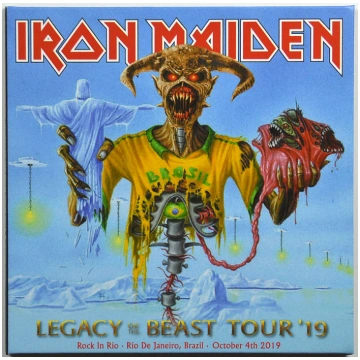 Iron Maiden LEGACY OF THE BEAST TOUR ROCK IN RIO 2