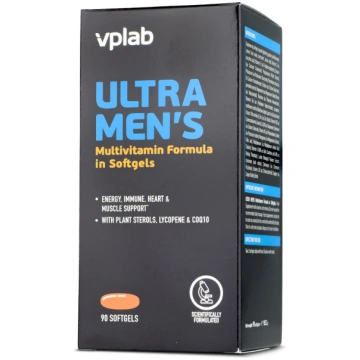 Ultra Men’s Softgels VPLab 90 kapsulas