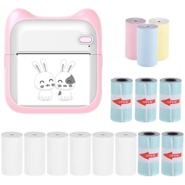 Mini Pocket Photo Printer Portatīvā termiskā druka