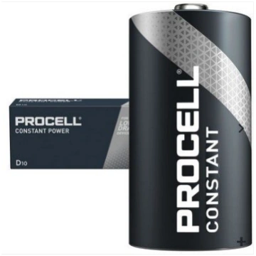Duracell Procell baterijas INDUSTRIAL D, 10 gab