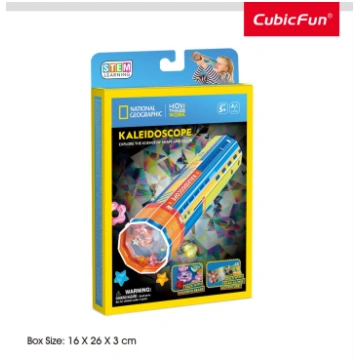 Cubic Fun National Geographic 3D dėlionė Kaleidosk