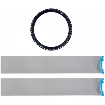 Staffa piccola flessibile per incasso - 5 coppie