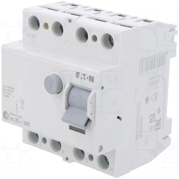 RCD breaker | Inom: 25A | Ires: 30mA | Max surge c