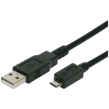 Kabelis N/A Cable Micro USB Bulk Black