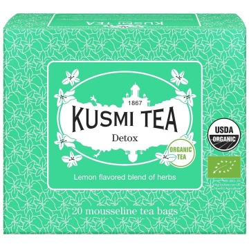 Tēja Detox muslīna maisiņos 20 gab. Kusmi