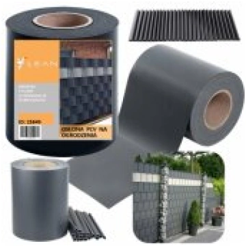 LEAN UV Protection Fence Tape 20 Clips Gray 450 g/