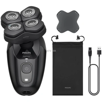 Philips Head Shaver Pro 5000 Series melna - Skuvek