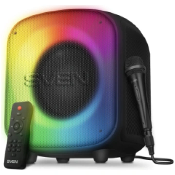 Skaļrunis Sven PS-555 Bluetooth TWS RGB 65W + Mikr