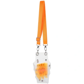 Toyvian Transparente Friseurscherentasche aus PVC