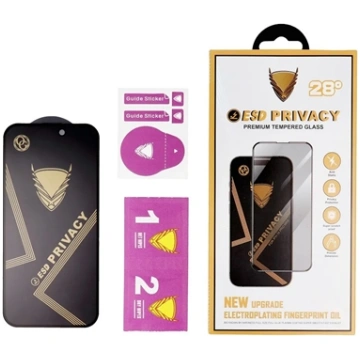 Riff 9H Pro Privacy aizsargstikls priekš Samsung G