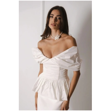 Rhea Top - White Antoanelle