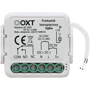 OXT mini modulis bezsprieguma relejs AC 230V / DC 