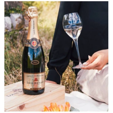 Perle De Vigne Cremant de Bourg.Brut 0,375l