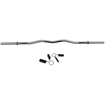 Ez Curved Barbell 120 cm - 28 mm - Curl Bar | Spri