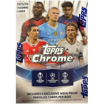 2023/24 Topps Chrome UEFA klubu sacensību futbola 