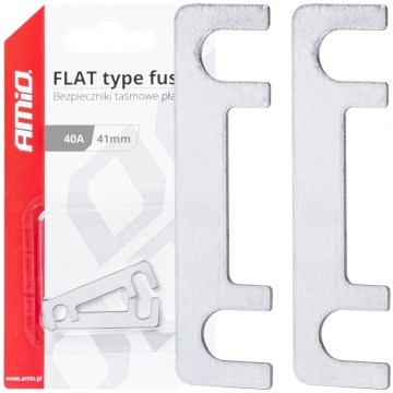 Drošinātāji Car FLAT type fuses 41mm 40A AMIO-0349
