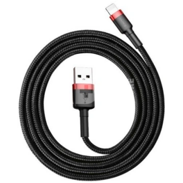 Baseus Cafule Cable USB Lightning 2A 3m (Black+Red