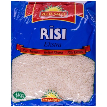 Rīsi Ekstra "Zelta saule" 1 kg