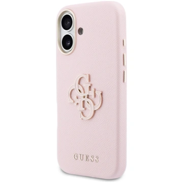 Case Guess FW Resin Logo for iPhone 17 Pro / pink 