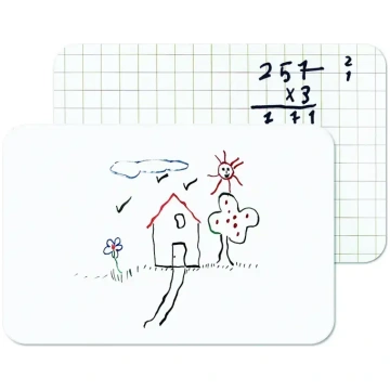 Bi-Office Double-sided personal whiteboard Schoolm