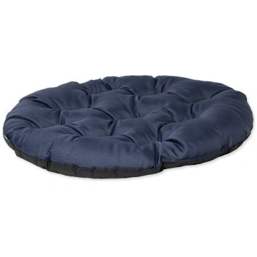 Dog Fantasy ovāls gultas spilvens basic, zils, 92 