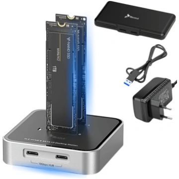 Ārējā cietā diska maciņš Adapteris M.2 Nvme/sata S