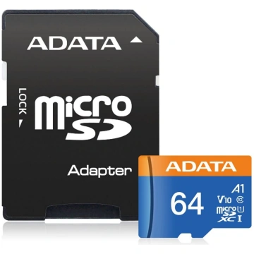 ADATA microSD 64GB UHS-I CLASS10 100/20 MB/s - Blu