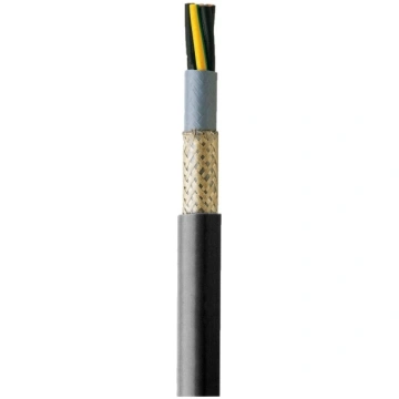 Faber kontrolkabelis YSLYCY-JZ 600 4x25m² ar ekrān