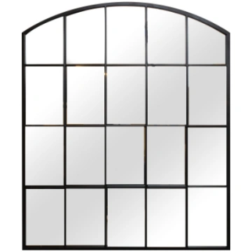 Spogulis SIMONE 76x91cm, melns 40107
