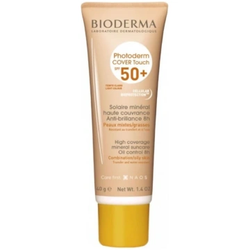 Bioderma Photoderm Cover touch SPF50+ gaiši tonēts