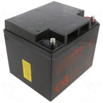 Re-battery: acid-lead | 12V | 40Ah | AGM | mainten