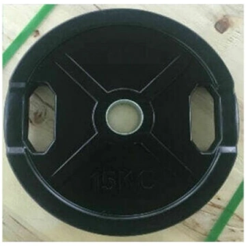 Gumijas diski diametrs 50mm ar rokturiem 1.25 kg (