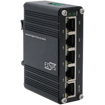 Exsys EX-62020 5-Port Industrie Ethernet Switch EX