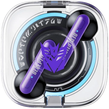 TWS Transformers TF-T03 headphones (purple)