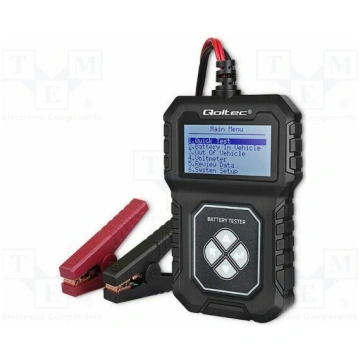 Tester: rechargeable batteries; Equipment: test le