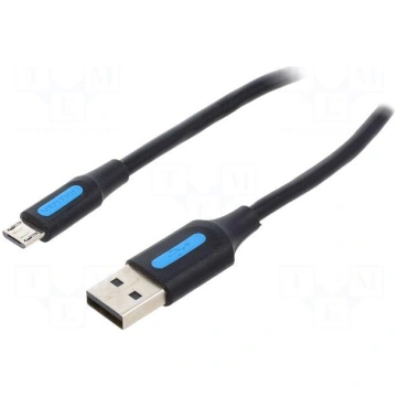 Cable | USB 2.0 | USB A plug,USB B micro plug | ni