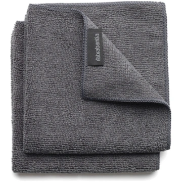 BRABANTIA Mikrošķiedras lupatiņa 2gb. dark grey 11