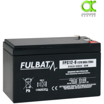 Fulbat CYCLIC SERIES FPC 12-8 F2 12V 8Ah VRLA
