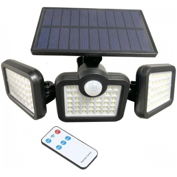 Saules sienas apgaismojums ar kustības / dienasgai