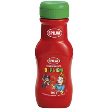 KEČUPS TOMĀTU BĒRNIEM SPILVA 500G