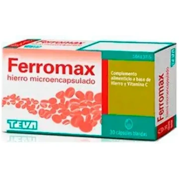 TEVA PHARMA Ferromax 30 Softgels 8470001861375